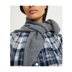 Laurence Bras Tørklæder*Triangle Scarf Grå