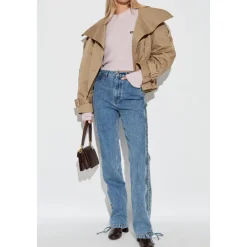 ROTATE Birger Christensen Striktrøjer & Sweatere*Trøje med logo Pink