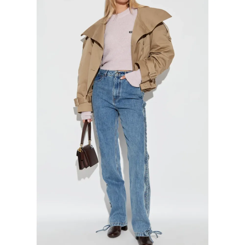 ROTATE Birger Christensen Striktrøjer & Sweatere*Trøje med logo Pink