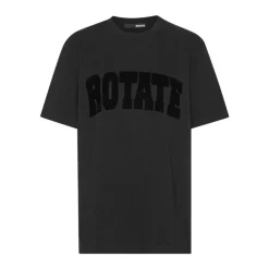 ROTATE Birger Christensen T-Shirts*T-shirt Sort