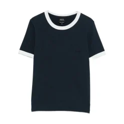 A.P.C. T-Shirts*T-shirt COHBQ F26550 Iak Blå