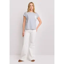 Kocca T-Shirts*T-shirt con taschino Grå