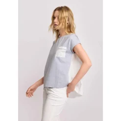 Kocca T-Shirts*T-shirt con taschino Grå