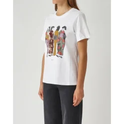 Nenette T-Shirts*T-shirt Dokio Hvid