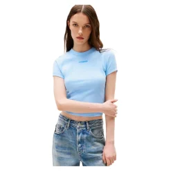 Tommy Jeans T-Shirts*TShirt MC coton Blå