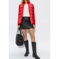 Moncler T-Shirts*T-shirt med logo Hvid