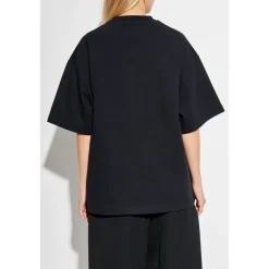 Jil Sander T-Shirts*T-shirt med logo Sort