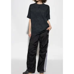 Adidas Originals T-Shirts*T-shirt med skinnende applikationer Sort