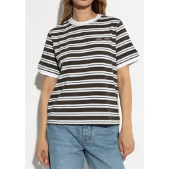 Samsøe Samsøe T-Shirts*T-shirt Sacamina Brun