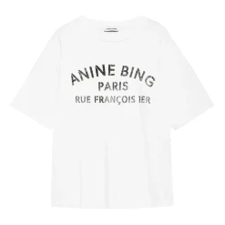 Anine Bing T-Shirts*T-Shirts Hvid