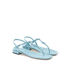Miu Miu Sandaler*T-Style Flade Sandaler Blå