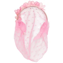 RED Valentino Huer & Kasketter*Tulle Veil Headband Pink