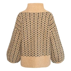 HÉST Striktrøjer & Sweatere*Turtleneck Beige