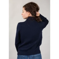 Gran Sasso Striktrøjer & Sweatere*Turtleneck Sweater Blå
