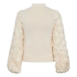 Co'Couture Striktrøjer & Sweatere*Turtlenecks Beige