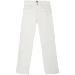 TotêMe Jeans*Twisted Seam Denim Jeans Hvid