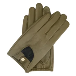 Kazar Handsker*Udskåret læderhandsker Grøn