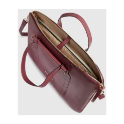 Piquadro Laptop Tasker*Udvidbar Slim Laptop Taske Rød