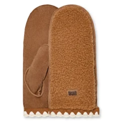 UGG Handsker*fluff Scalloped Mitten Brun