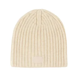 Acne Studios Huer & Kasketter*Uld Beanie Hat Beige