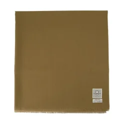 TotêMe Tørklæder*Uld Beige Tørklæde Brun