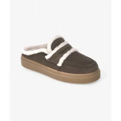 Inuikii Loafers*Uld Mule i Mørke Brun