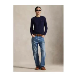 Polo Ralph Lauren Striktrøjer & Sweatere*Uld- og Cashmere Sweater Blå