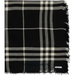 Burberry Tørklæder*Uld trklaeder Sort