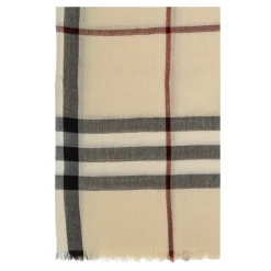 Burberry Tørklæder*Uldtørklæde Beige