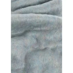 Acne Studios Tørklæder*Uldtørklæde med logo Blå