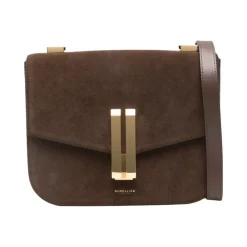 DeMellier Skuldertasker*Vancouver Læder Crossbody Taske Brun