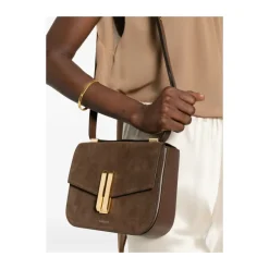 DeMellier Skuldertasker*Vancouver Læder Crossbody Taske Brun