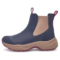 Woden Chelsea Boots*Vandtæt Slip-On Støvle Mørke/Beige Blå