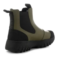 Woden Chelsea Boots*Vandtætte Chelsea Støvler med Fiskelæderdetaljer Grøn