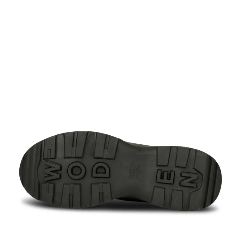 Woden Støvler|Chelsea Boots*Vandtætte gummistøvler med fiskeskinddetaljer Sort