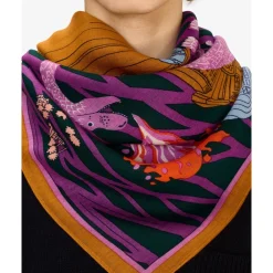 Inoui Editions Tørklæder*Vegas Carré Multifarvet