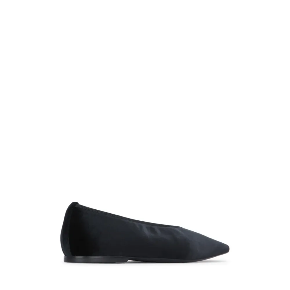 TotêMe Ballerina Sko*Velour Ballerinaer Sort