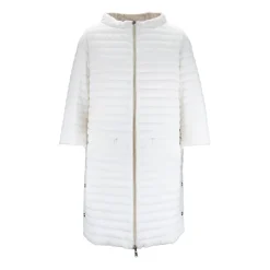 Herno Frakker*Vendbar dunjakke med lynlås Beige