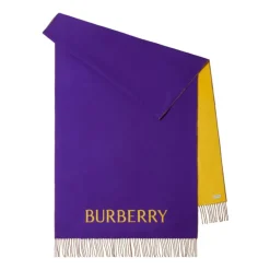 Burberry Tørklæder*Vendbart tørklæde med rose Lilla