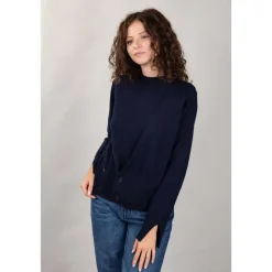 Seventy Striktrøjer & Sweatere*Venezia Sweater Blå