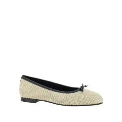 Manolo Blahnik Ballerina Sko*Veralli 010 Ballerina Sko Beige