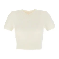 Maison Margiela Striktrøjer & Sweatere*V-hals Strik Beige