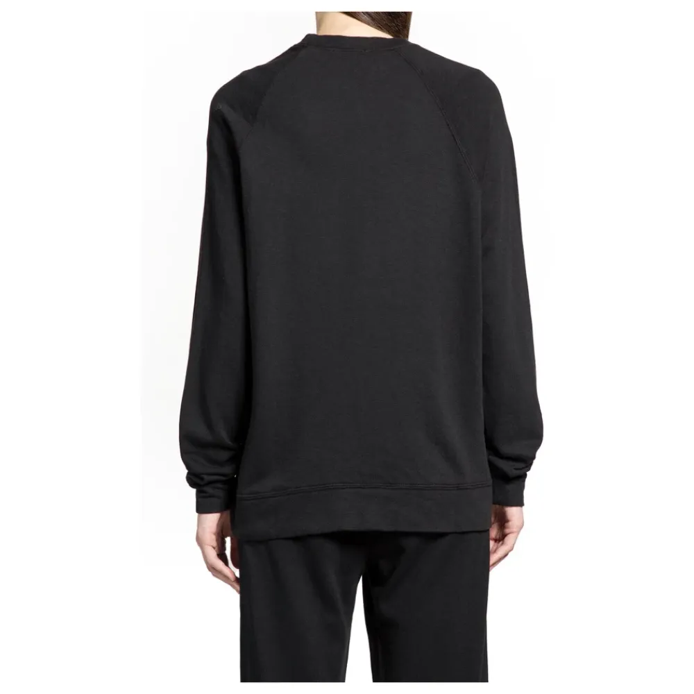 James Perse Sweatshirts*Vintage French Terry Relaxed Sweatshirt Sort