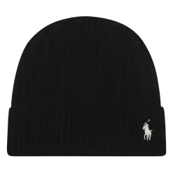 Polo Ralph Lauren Huer & Kasketter*Vinter Beanie Hat Sort