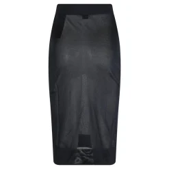 Saint Laurent Nederdele*Viskose Midi Nederdel Blå