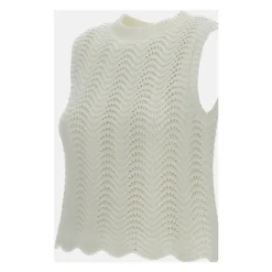 Loulou Studio Striktrøjer & Sweatere*VITTORIAIVORY Hvid