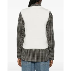 A.P.C. Striktrøjer & Sweatere*V-neck Vest Hvid