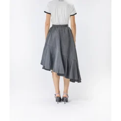 Karl Lagerfeld Nederdele*Voluminous Ruffle Skirt Sort