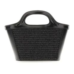 Marni Håndtasker*Vævet Håndtaske i Bomuld og Nylon Sort