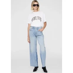 Anine Bing T-Shirts*Walker Tee Hvid